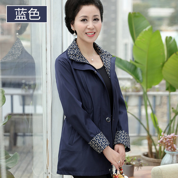 羊吉吉 中老年人女士秋装外套 聚划算+优惠券折后￥98包邮（￥138-40）2色可选