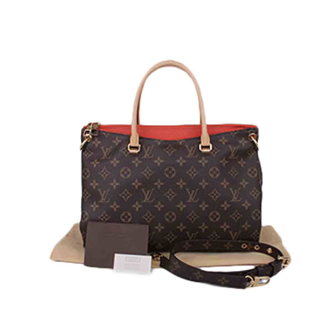 【9.8新】lv pallas新款老花两用包