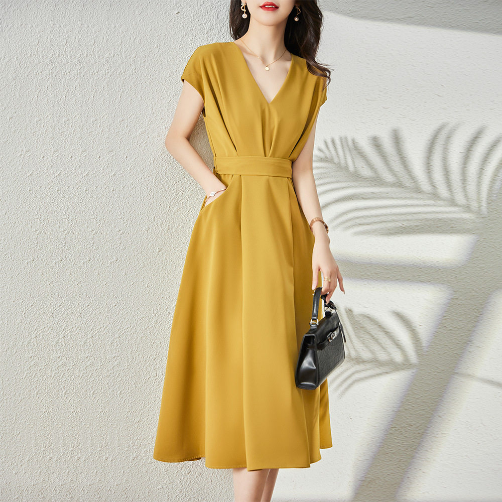 伞裙连衣裙中长款优惠券爱比价妈妈