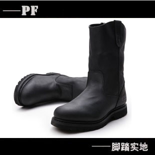 正品PF單皮男女情侶款牛皮靴子馬靴軍靴戶外靴高幫鞋沙漠靴CS戰靴在類目 流行男鞋, 高幫鞋中 - 來自Buy2taobao.com提供專業的淘寶代購服務