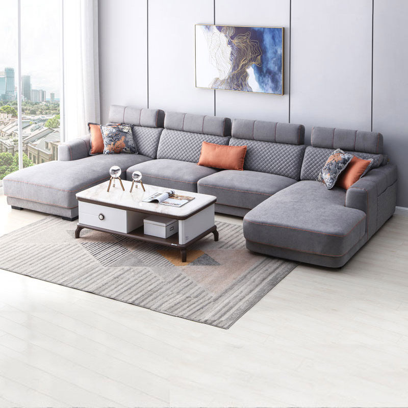 【欧式沙发组合大户型】图片_价格_多少钱_什么值得买