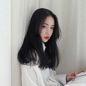 女微卷梨花头中分图片】中长发假发女微卷梨花头中分图片大全_q友网