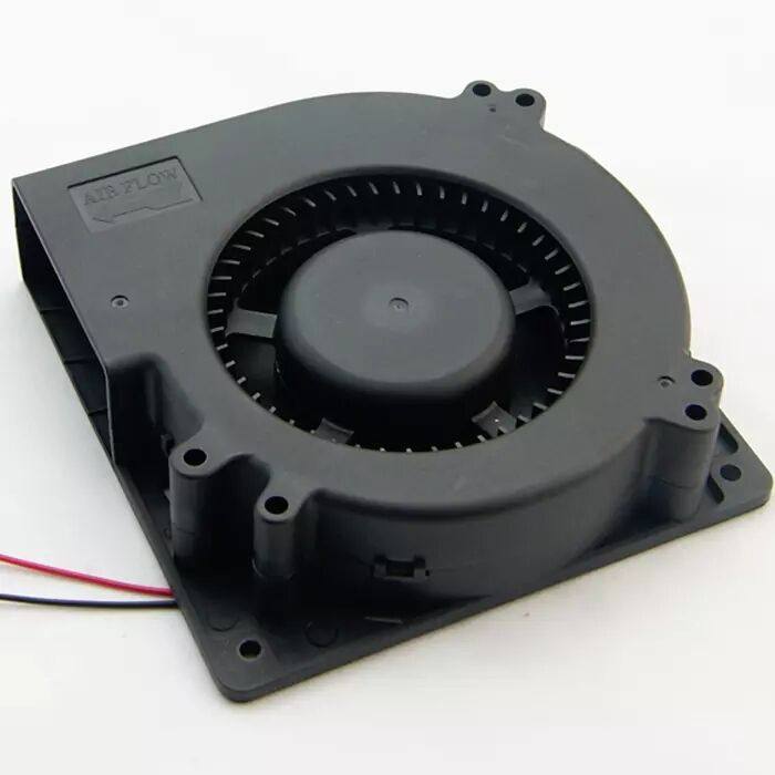 12032 12cm/厘米 12v 24v 5v 双滚珠离心鼓风机涡轮散热风扇 usb