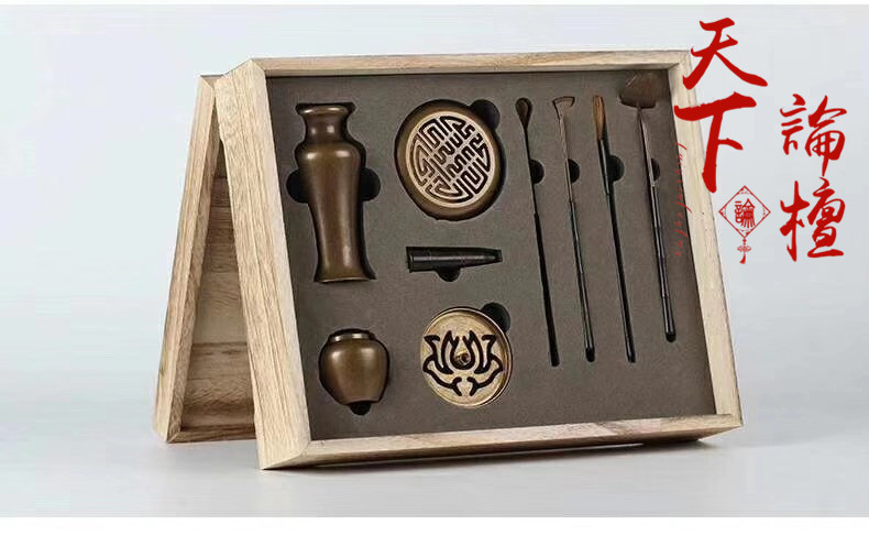 upgrade tool introduction Pure copper Incense suit Fragrant Aloe Sandalwood powder make Tower incense incensoryin the Home accessories , Vaporizer category - from Buy2taobao.com to provide professional Taobao agent buy service
