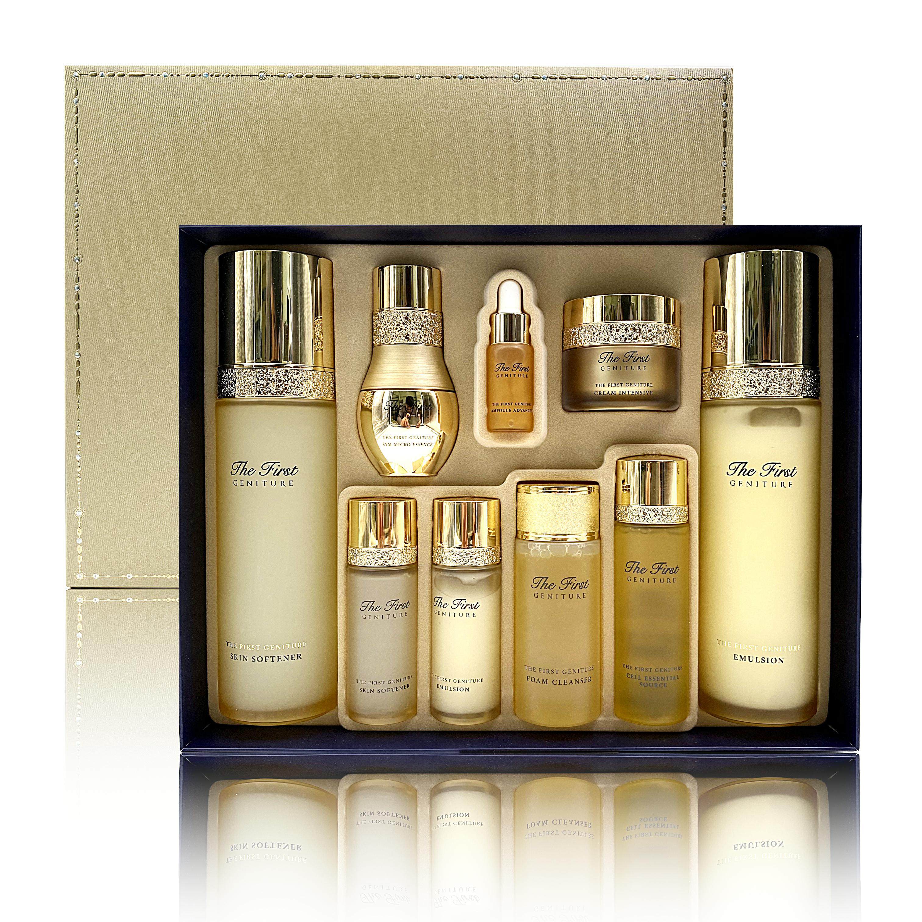 特价欧蕙套盒_韩国 ohui欧惠及致套盒黄金修颜精华两件套装-8665优惠