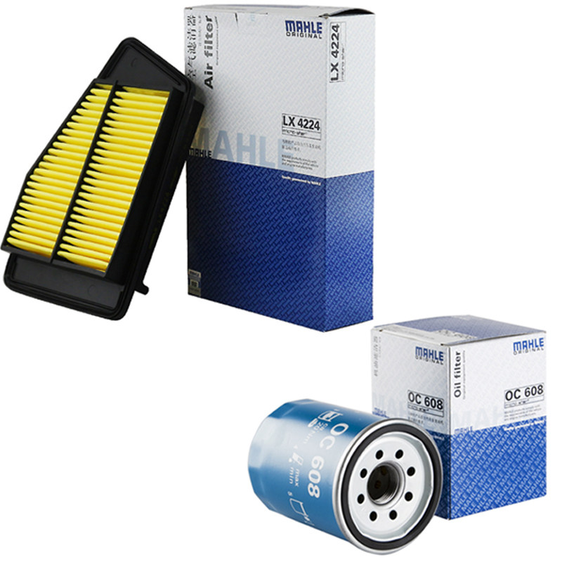 马勒滤清器两滤套装适用15款思铂睿九代雅阁2.0机油滤空气滤芯格