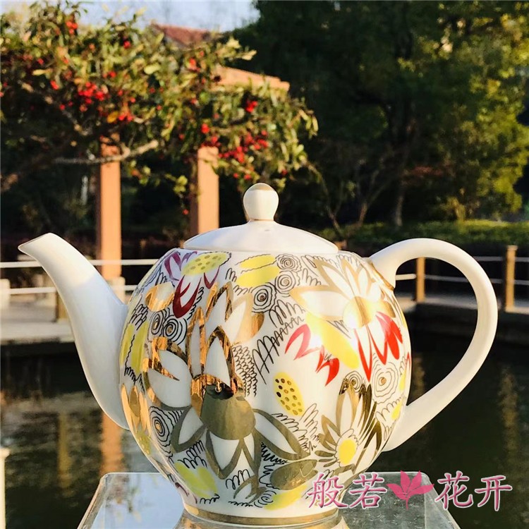 清仓 Imperial 俄罗斯皇家瓷器 金色甘菊 骨瓷茶杯/糖罐/茶壶|ruв категории посуда, чайный сервиз, чайник - от Buy2taobao.com для оказания профессиональной услуги покупки агента Taobao