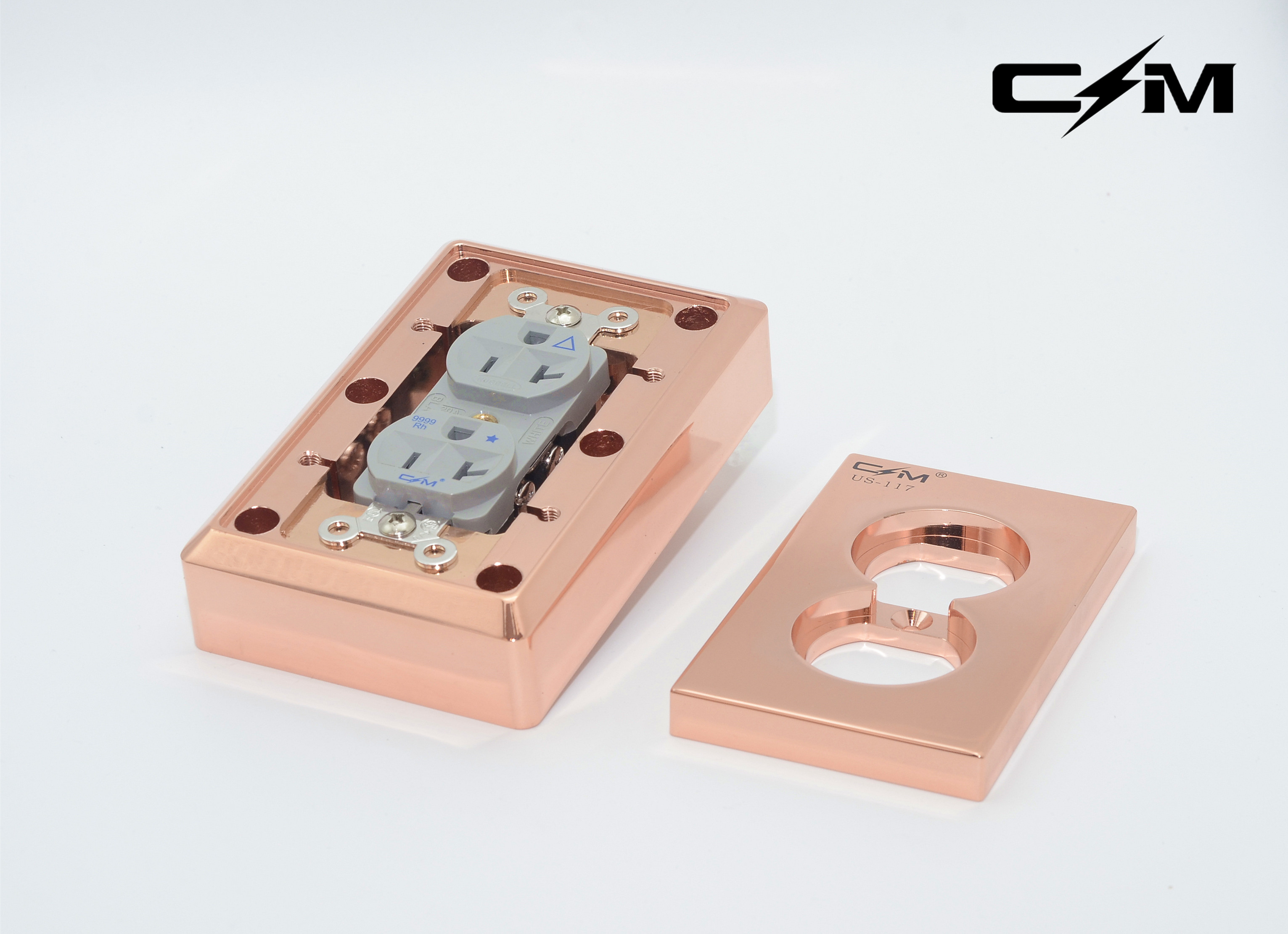 CMaudio  GTX-CU紫铜 Wall Strengthen美标插座墙壁 加强防震板