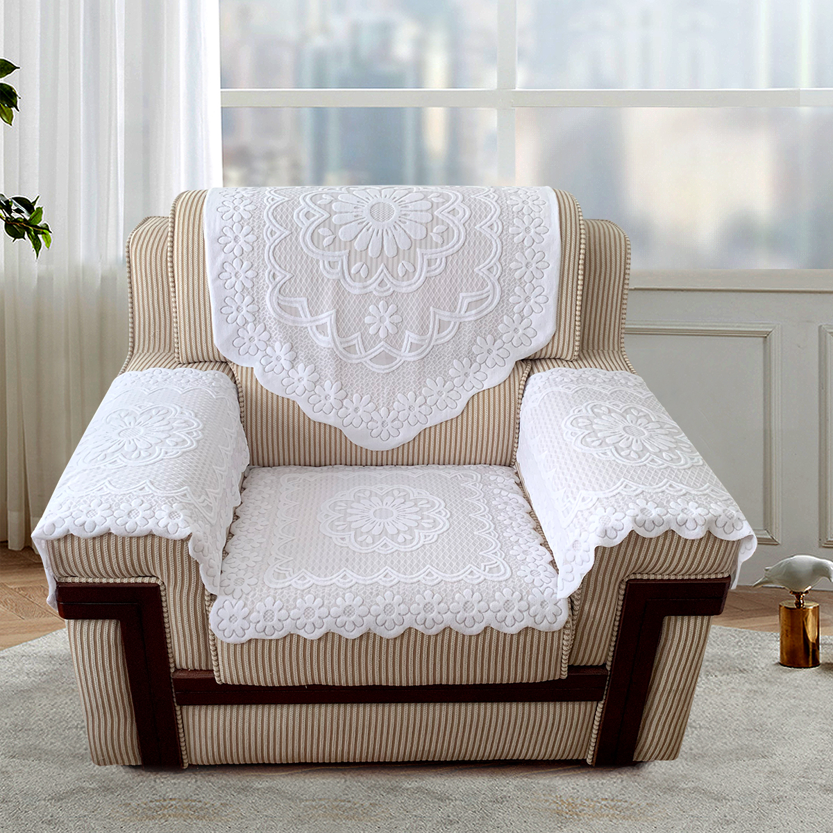 沙发巾靠背盖巾