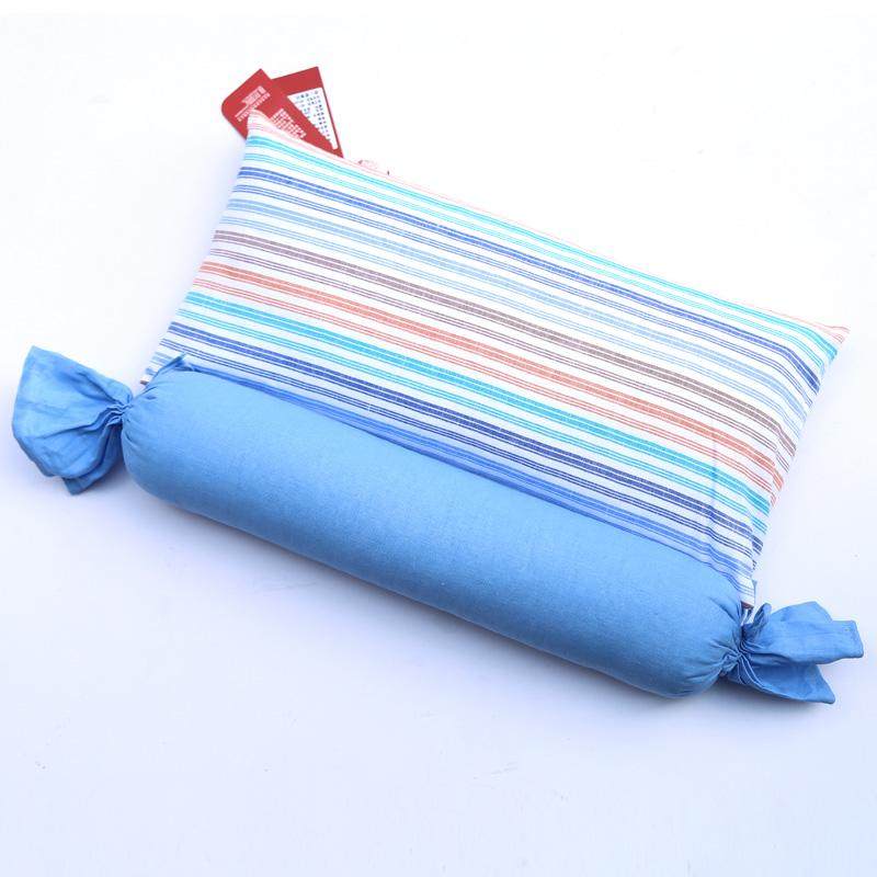 古宫丝颈椎枕头护颈枕荞麦壳艾叶整头成人圆枕枕芯圆形糖果枕圆_不