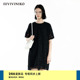 IIIVIVINIKO2024夏季新款“限定重磅古典蕾丝”优雅茧型连衣裙女