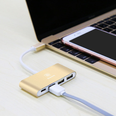 macbook转换器usb-c苹果12寸笔记本电脑type-c转usb转接头转接口