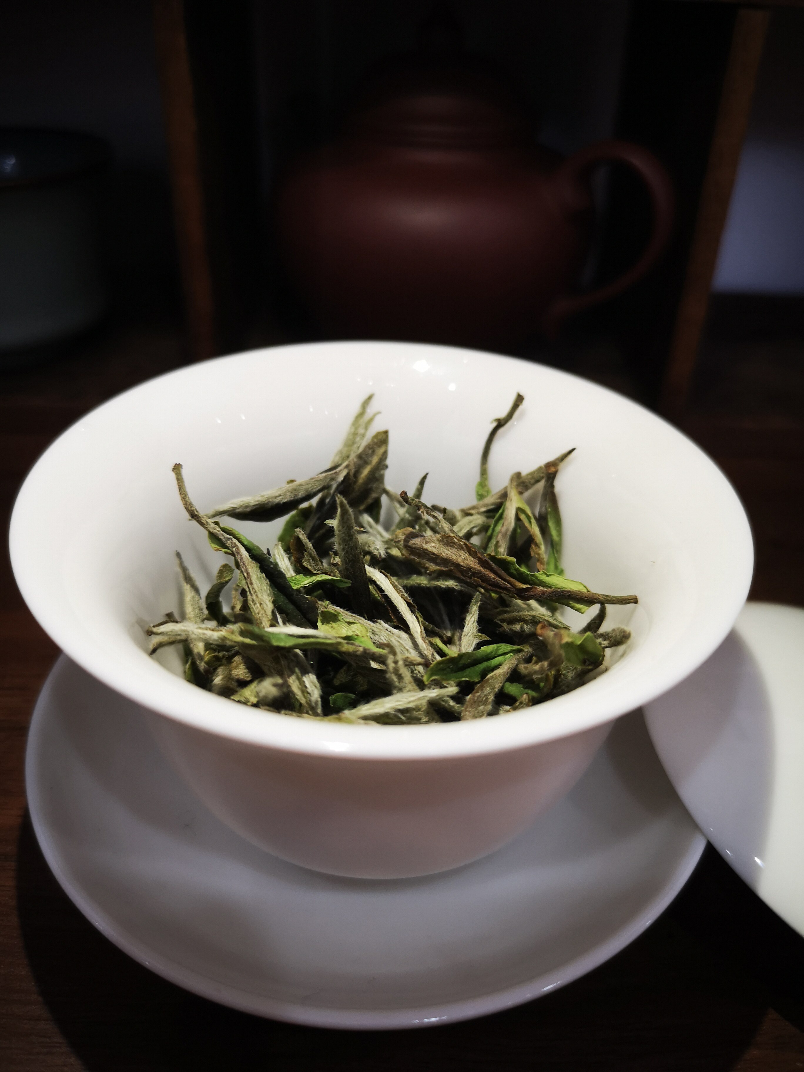 (今日10折)【笑清风】元贞茶社 精选 一级白牡丹 白茶 牡丹 散茶 60克