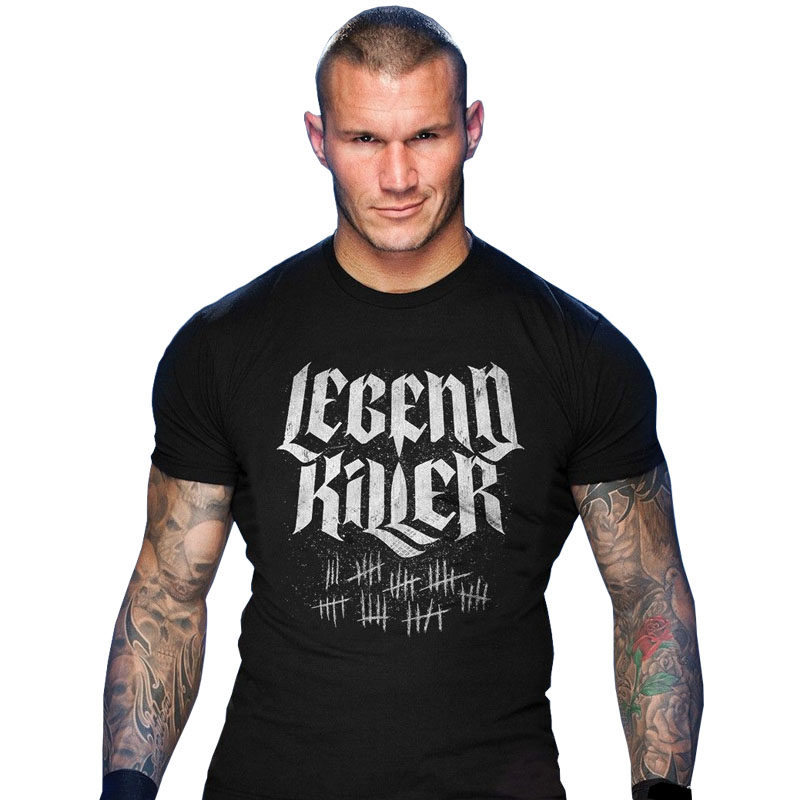 兰迪短袖t恤男毒蛇半袖纯棉运动宽松夏季休闲大码上衣rko打底衫新