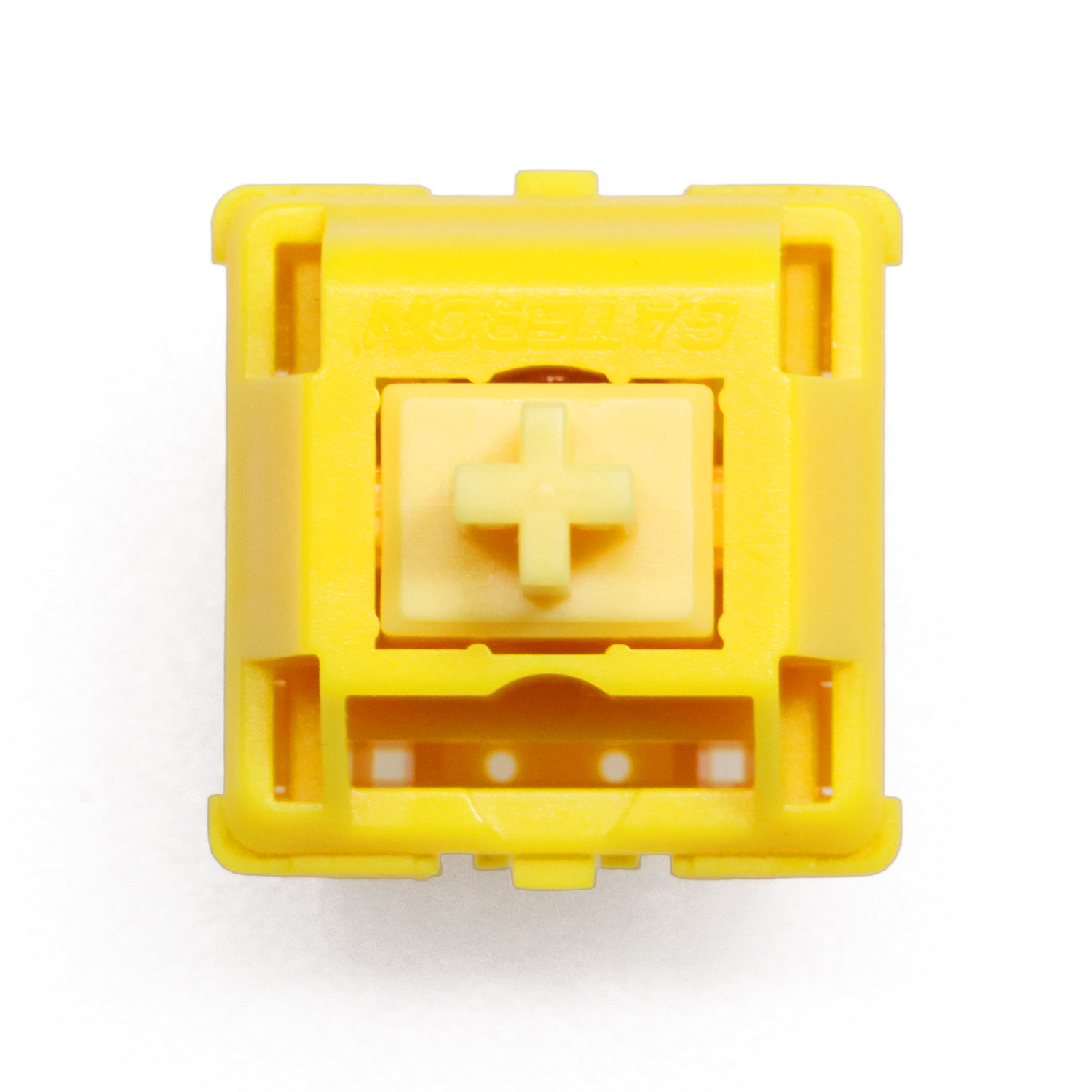 gateron佳达隆cap轴金黄乳壳黄轴线性轴63g试轴器组合亚克力底座