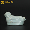 台灣柏采窯玉枕茶寵GYR-105B停産早期老釉粉青汝窯擺件陶瓷擺設品 台灣柏采窯玉枕茶寵GYR-105B停産早期老釉粉青汝窯擺件陶瓷擺設品