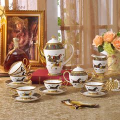 欧式骨瓷咖啡具杯碟 骨瓷茶具 欧式茶杯陶瓷 新婚乔迁送礼