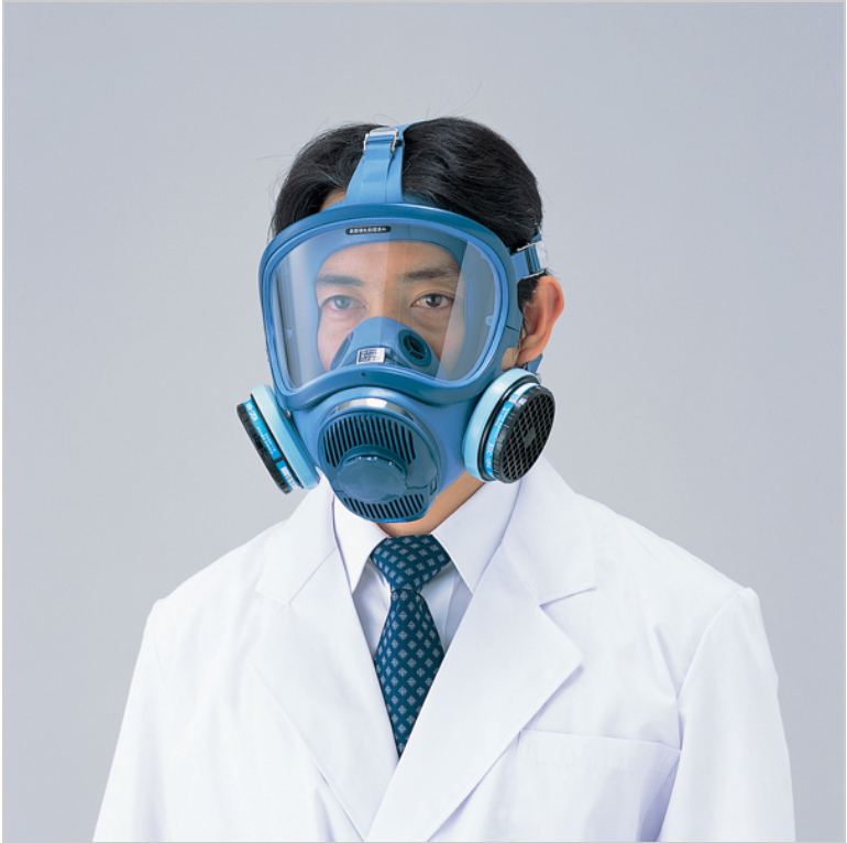asone亚速旺koken/兴研hv-7日本进口防毒面罩口罩1-8125-01系列_不