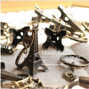 One Plus One*the republic of korea originality Commodity Retro Eiffel Tower Key buckle Key chain 3 color optionsin the Festive supplies/Gift , Gift ideas , Keychain category - from Buy2taobao.com to provide professional Taobao agent buy service