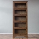 美式简约水曲柳桦木款式书架书橱储物柜置物架家居木质实木书柜
