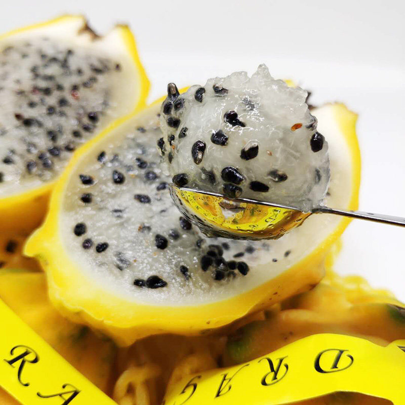 新鲜水果包邮 当季稀有_燕窝果当季新鲜麒麟果2个黄火龙果稀有超甜多