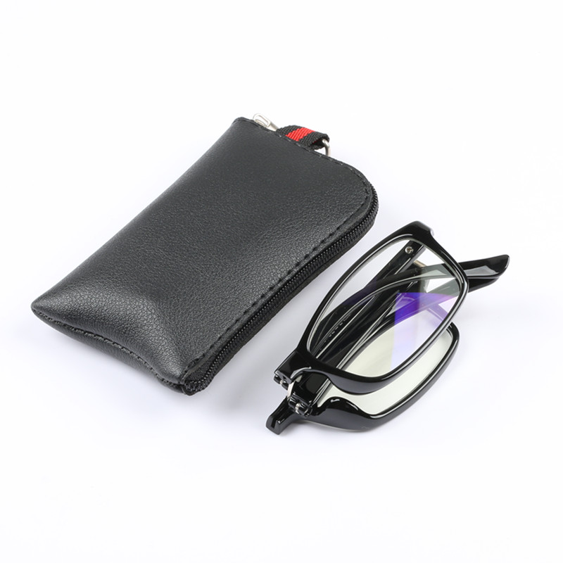 防蓝光老花镜老人高清时尚舒适150 200度折叠便携超轻老光眼镜男