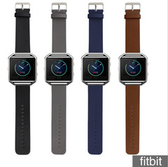 Fitbit Blaze皮带表带 blaze手表腕带23mm运动真皮表带 配件