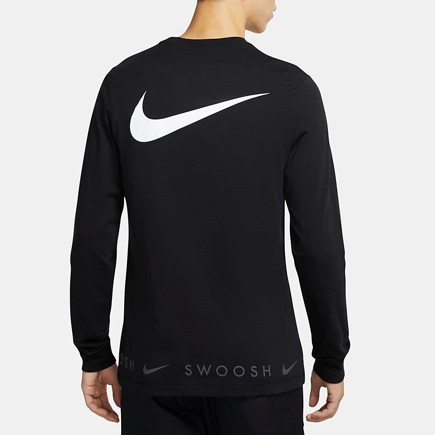 酷动城正品nike耐克swoosh男子背后大钩子长袖套头衫t恤 da0336