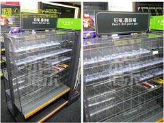 乐品 文具店专用笔架 亚克力有机玻璃笔盒 笔类展示架 文具店货架