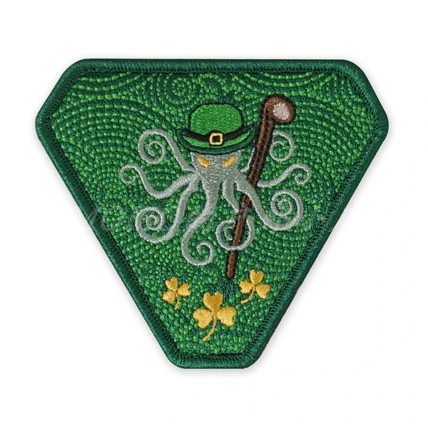 正品现货 pdw spd paddy kraken morale patch 圣帕特里克节臂章