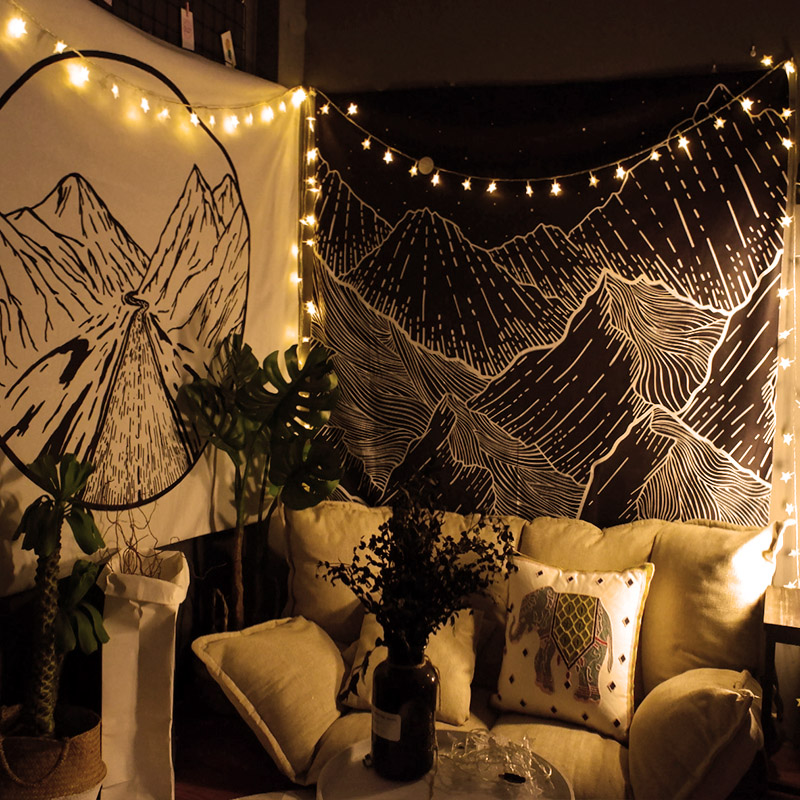 背景布ins挂布墙布网红宿舍布置房间卧室床头布民宿装饰北欧挂毯|ruв категории домашний ткань, гобелен/гобелен - от Buy2taobao.com для оказания профессиональной услуги покупки агента Taobao