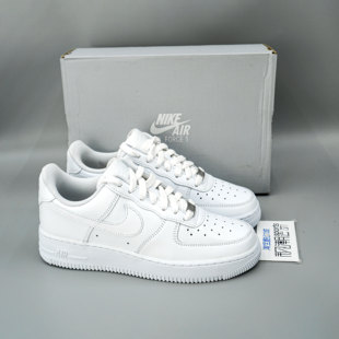 Nike耐克AirForce 1 AF1纯白空军一号男女复古休闲板鞋CW2288-111