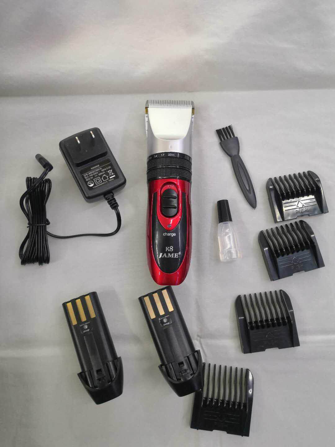 嘉美开元k8充电式发廊家用电推剪成人理发专业理发器儿童电推子