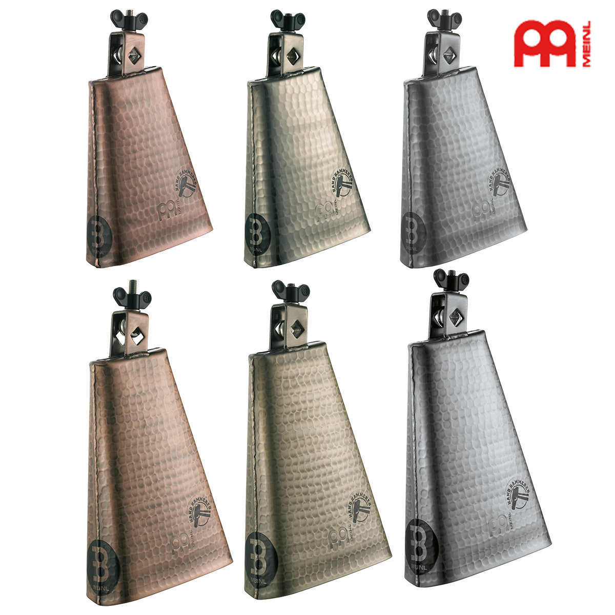 25寸 红铜 金银手工牛铃 cowbell