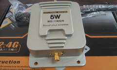 2.4G WLAN功率放大器 WIFI无线路由器/工程/双向信号放大器 5W