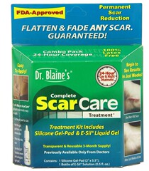 美国直邮Dr. Blaine's ScarCare Gel Pad布莱恩博士完整淡疤凝胶