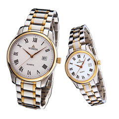 专柜正品沃尔达手表休闲情侣手表一对表超薄石英表防水时装表