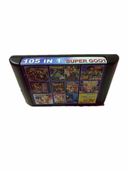 2016新款电视游戏卡世嘉 SEGA 16位MD黑卡105合一集成版1G内存
