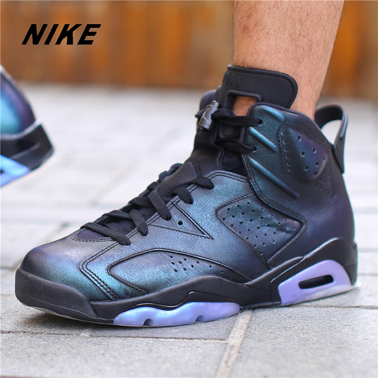 Nike/耐克正品 Air Jordan 6 AJ6 乔6全明星变色龙篮球鞋907961