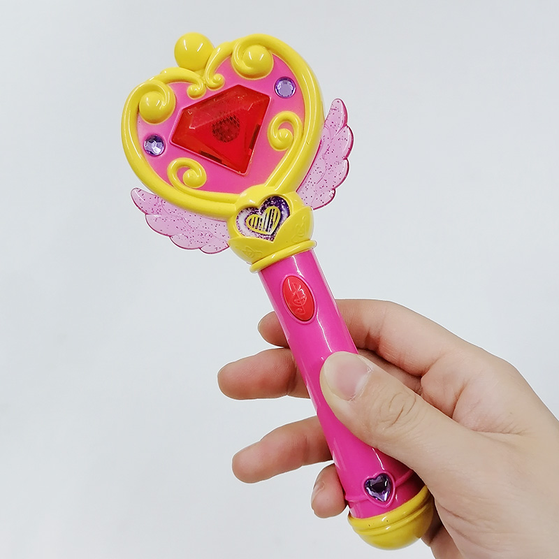 艾可魔法少女魔法棒仙女棒魔仙棒儿童发光音乐玩具乐英过家家女孩