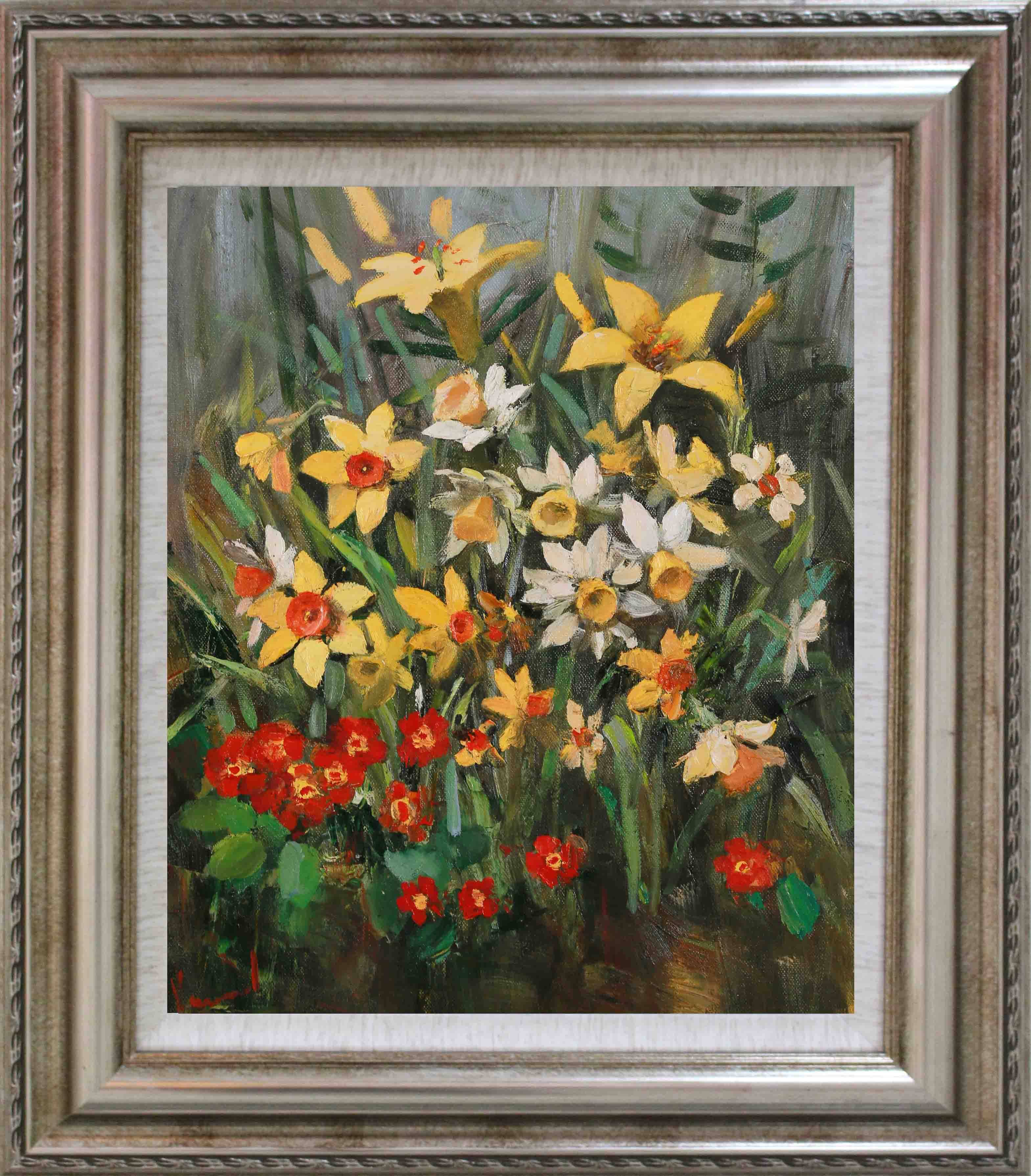 《怒放的水仙》 娃斯列娃.玛利亚 列宾美院教授