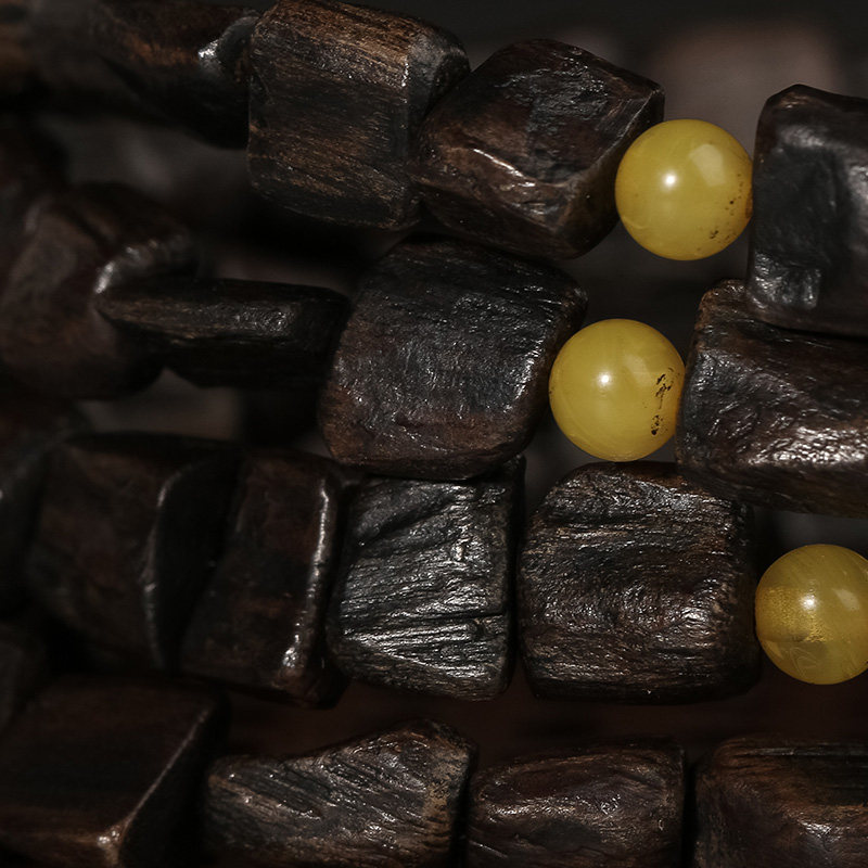 木之森沉香雕件佛件臻品专场  木之森 沉水级 文莱老料沉香14.