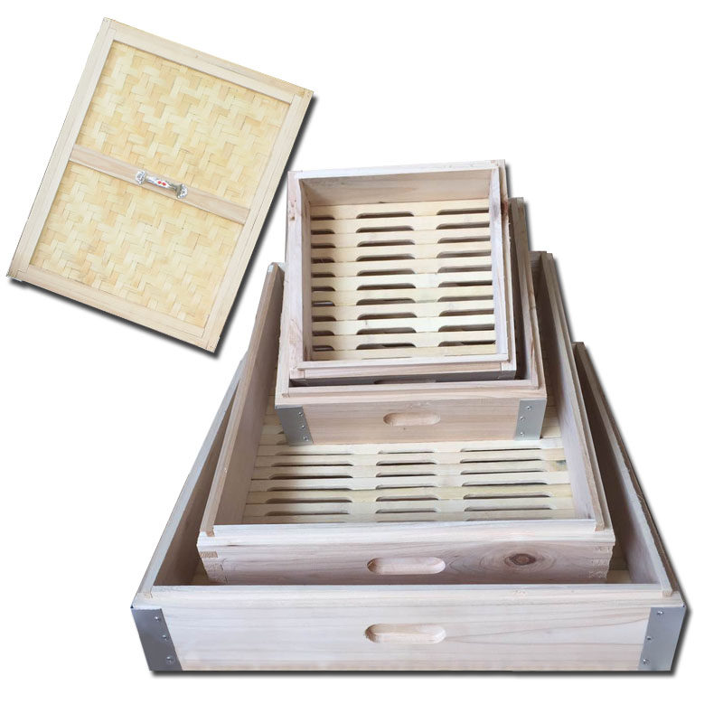馍馍哥蒸馍坊长方形木蒸笼馒头方型蒸笼屉竹制木框木制蒸包子草垫_不