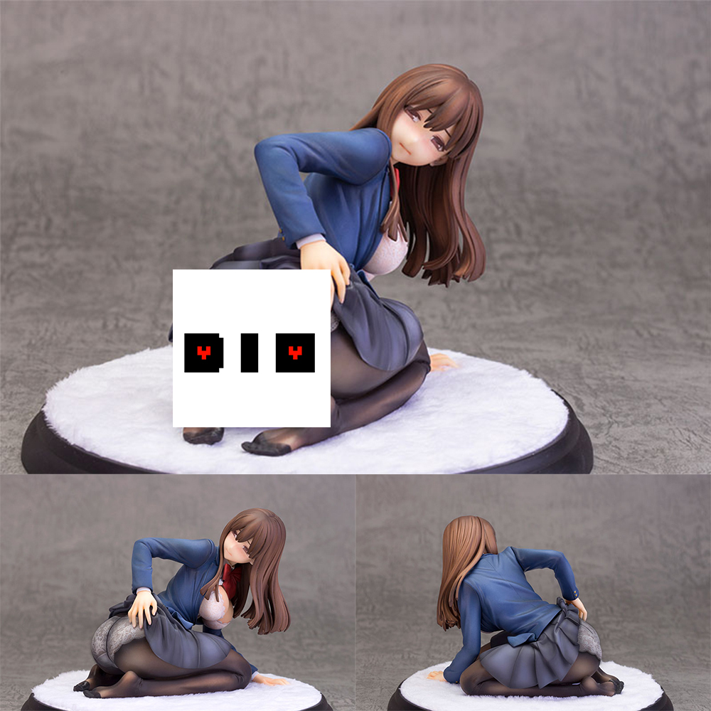 r18成人手办日本动漫二次元现货制服美少女灰梅跪姿手办