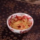复古陶瓷景德镇款矾红龙纹描金普洱杯个人专用茶碗男士主人杯单杯