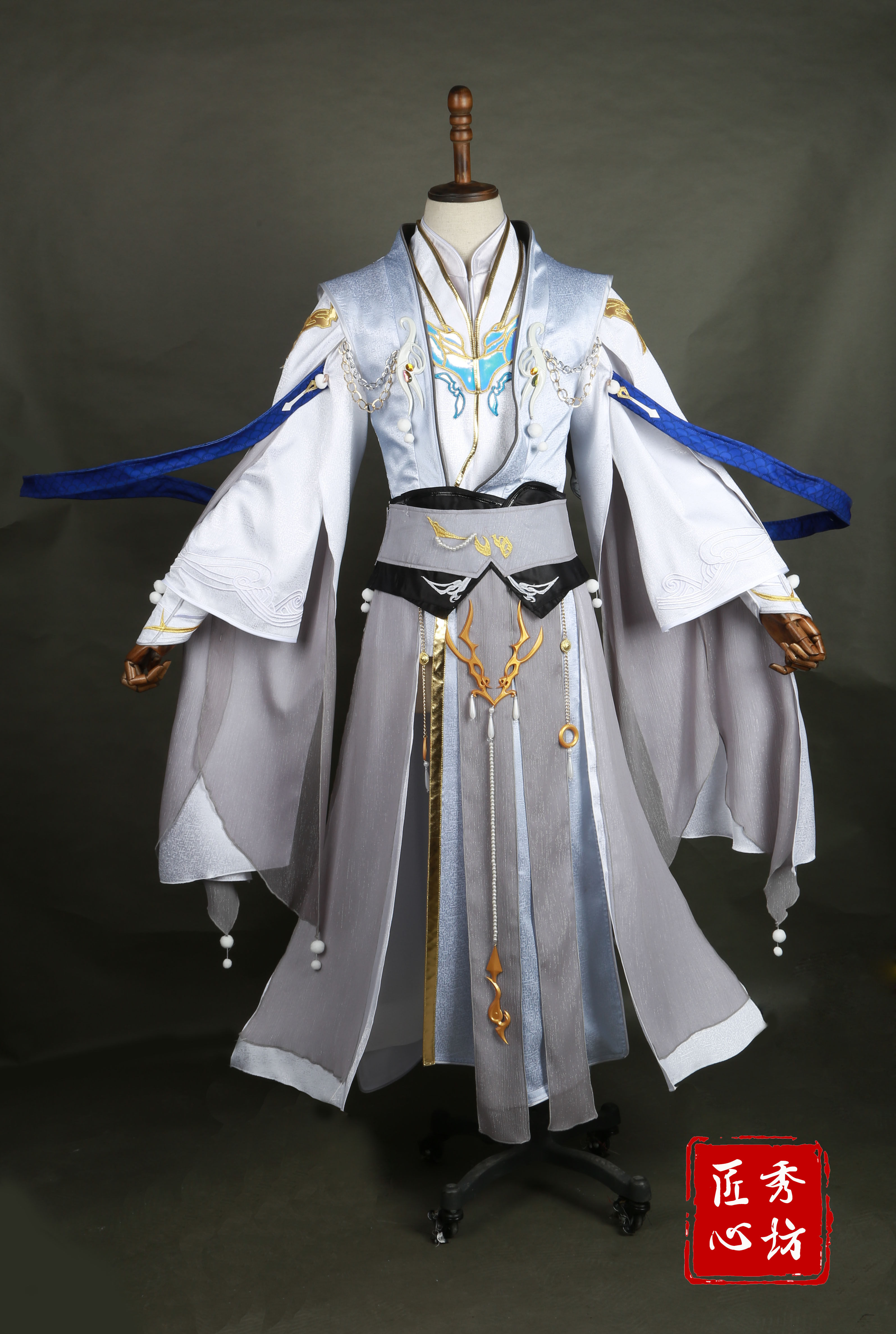 剑侠情缘剑三3蓬莱正太入门套cos伞太cos服