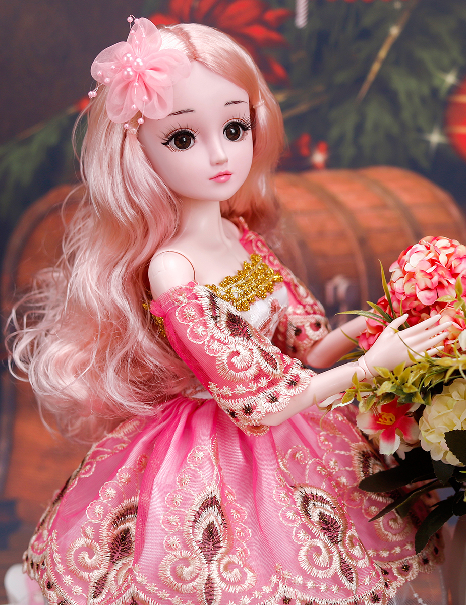 生日_迪诺芭比特大洋娃娃套装公主单个60cm超大号儿童女孩玩具生日