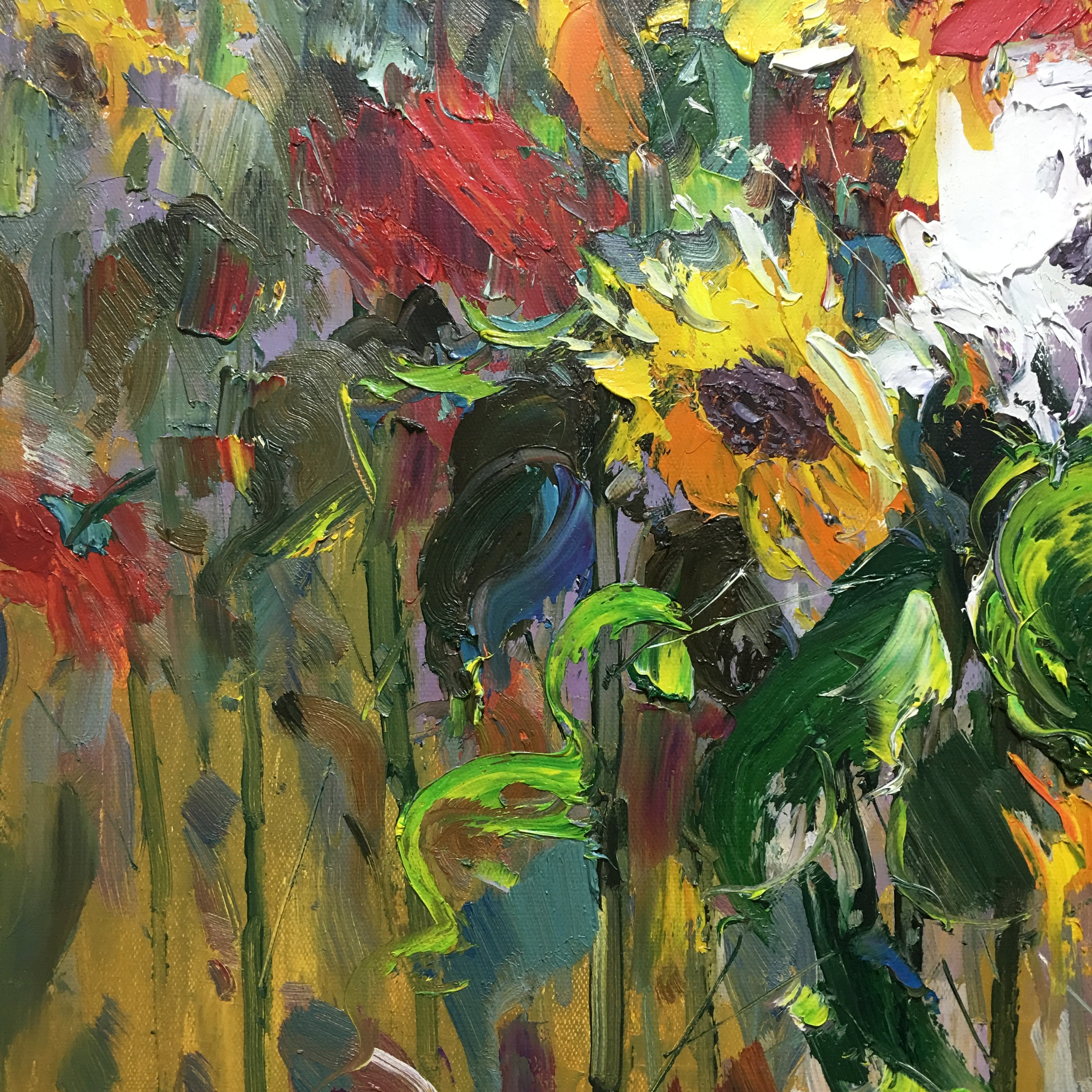 赵国祥《秋日梦幻》布面油画