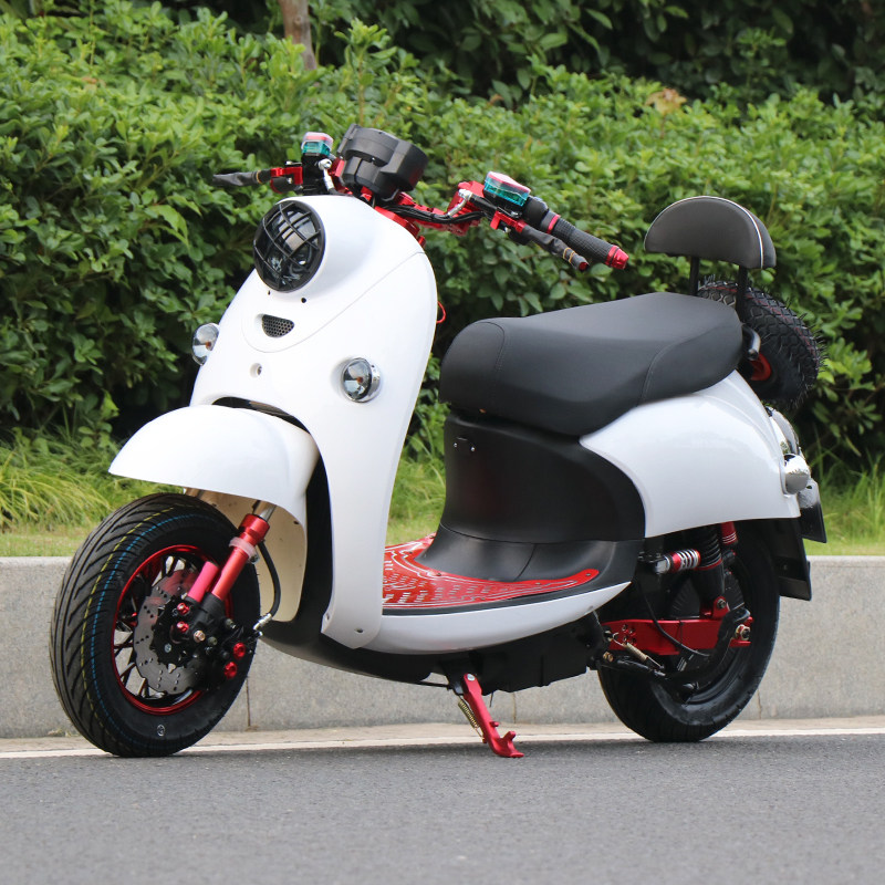 小龟王电动车电瓶车男女双人成人电摩改装速度快长续航可上牌踏板