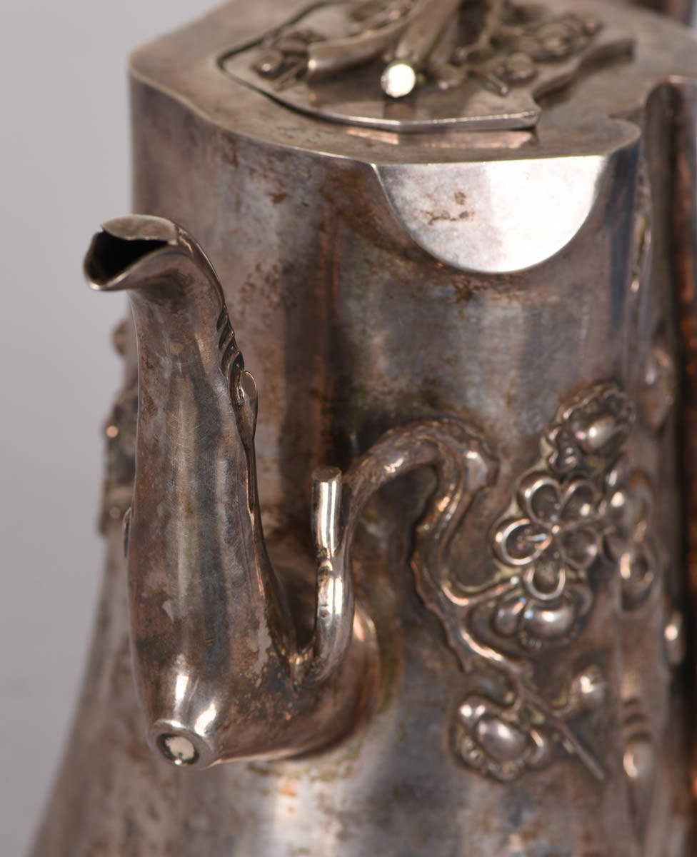 清代安昌银号银壶一件 57